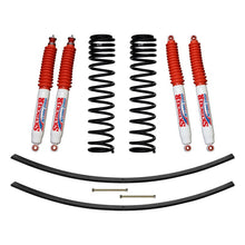 Carica l&#39;immagine nel visualizzatore di Gallery, Skyjacker 3in Front Dual Rate Long Trvl Coil Suspension Kit w/ Rear Add A Leafs &amp; Hydro 7000 Shocks