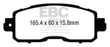 गैलरी व्यूवर में इमेज लोड करें, EBC 13+ Nissan Altima 2.5 (L33) Sedan Redstuff Front Brake Pads