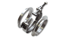 Carica l&#39;immagine nel visualizzatore di Gallery, Vibrant T304 SS V-Band Flange Assembly for 2in O.D. Tubing incl 2 V-Band flanges &amp; 1 V-Band Clamp