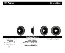 Laden Sie das Bild in den Galerie-Viewer, StopTech 00-03 BMW M5 (E39) Slotted &amp; Drilled Left Rear Rotor