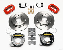 गैलरी व्यूवर में इमेज लोड करें, Wilwood Forged Dynalite P/S Park Brake Kit Red BOP Axle 2.75in Bearing 2.75 Offset