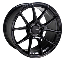 गैलरी व्यूवर में इमेज लोड करें, Enkei TS-V 18x8.5 40mm Offset 5x108 72.6mm Bore Gloss Black Wheel