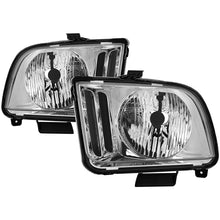 Laden Sie das Bild in den Galerie-Viewer, xTune Ford Mustang 05-09 Halogen OEM Style Headlight (Non HID) OEM Chrome HD-JH-FM05-C