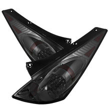 Carica l&#39;immagine nel visualizzatore di Gallery, Spyder Nissan 350Z 03-05 LED Tail Lights Smoke ALT-YD-N350Z02-LED-SM