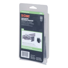 Load image into Gallery viewer, Curt Easy-Mount Bracket for 4 or 5-Way Flat (1-1/4in Receiver Packaged)