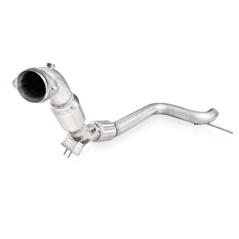 Stainless Works 2015-16 Mustang Downpipe 3in High-Flow Cats - 2to4wheels