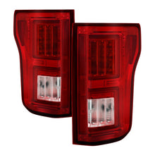 Cargar imagen en el visor de la galería, Spyder 18-19 Ford F-150 (w/Blind Spot Sensor) LED Tail Lights - Red Clear (ALT-YD-FF15018-LED-RC)