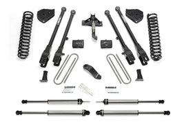 Fabtech 2019 Ford F450/550 4WD 6in 4 Link System w/DL Shocks