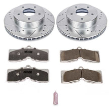 Carica l&#39;immagine nel visualizzatore di Gallery, Power Stop 63-82 Chevrolet Corvette Front Z26 Street Warrior Brake Kit