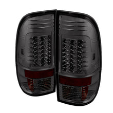 Charger l&#39;image dans la galerie, Spyder Ford Super Duty 08-15 Version 2 LED Tail Lights Smoke ALT-YD-FS07-LED-G2-SM