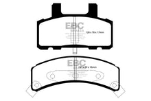 Carica l&#39;immagine nel visualizzatore di Gallery, EBC 97-99 Cadillac Deville 4.6 (Rear Drums) Yellowstuff Front Brake Pads