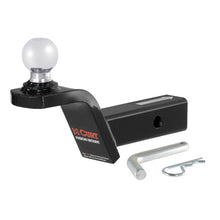 Carica l&#39;immagine nel visualizzatore di Gallery, Curt Fusion Ball Mount w/2in Ball (2in Shank 7500lbs 2in Rise)
