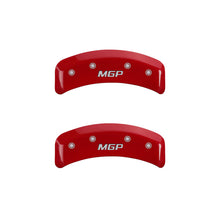 Carica l&#39;immagine nel visualizzatore di Gallery, MGP 4 Caliper Covers Engraved Front &amp; Rear MGP Yellow finish black ch