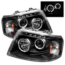 Carica l&#39;immagine nel visualizzatore di Gallery, Spyder Ford Expedition 03-06 Projector Headlights LED Halo LED Blk (Not Included) PRO-YD-FE03-HL-BK