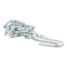 Load image into Gallery viewer, Curt 27in Safety Chain w/1 S-Hook (2000lbs Clear Zinc)