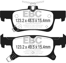 Cargar imagen en el visor de la galería, EBC 2016+ Buick Envision 2.0L Turbo Greenstuff Rear Brake Pads