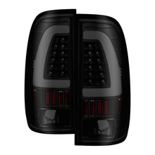 Carica l&#39;immagine nel visualizzatore di Gallery, xTune 97-03 Ford F-150 Light Bar LED Tail Lights - Black Smoke (ALT-ON-FF15097-LBLED-BSM)
