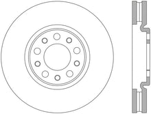 Charger l&#39;image dans la galerie, StopTech 13+ Dodge Dart Performance Slotted &amp; Drilled Front Left Rotor