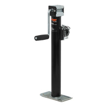 Carica l&#39;immagine nel visualizzatore di Gallery, Curt Pipe-Mount Swivel Jack w/Side Handle (2000lbs 15in Travel)