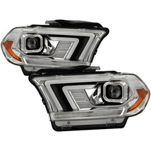 Carica l&#39;immagine nel visualizzatore di Gallery, Spyder Dodge Durango 11-13 Halogen Model Only Projector Headlights - Chrome PRO-YD-DDU11SI-C