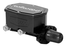 गैलरी व्यूवर में इमेज लोड करें, Wilwood Compact Tandem Master Cylinder - 1.12in Bore - w/Pushrod (Black)
