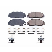 Cargar imagen en el visor de la galería, Power Stop 97-99 Acura CL Front Z17 Evolution Ceramic Brake Pads w/Hardware