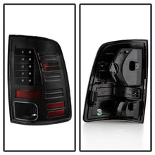 Carica l&#39;immagine nel visualizzatore di Gallery, Spyder 13-18 Dodge Ram 2500/3500 LED Tail Lights LED Model Only - All Black (ALT-YD-DRAM13-LED-BKV2)