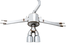 Charger l&#39;image dans la galerie, AWE Tuning 2016+ Honda Civic Si Touring Edition Exhaust w/Front Pipe &amp; Dual Chrome Silver Tips