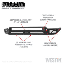 गैलरी व्यूवर में इमेज लोड करें, Westin 2020 Chevrolet Silverado 2500/3500 Pro-Mod Front Bumper - 2to4wheels