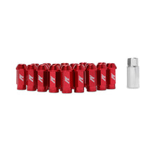 Carica l&#39;immagine nel visualizzatore di Gallery, Mishimoto Aluminum Locking Lug Nuts M12 x 1.25 - Red