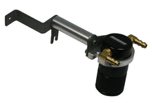 Carica l&#39;immagine nel visualizzatore di Gallery, Moroso 12-15 Chevrolet Camaro ZL1 Air/Oil Separator Catch Can - Small Body - Billet Aluminum - Black