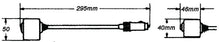 गैलरी व्यूवर में इमेज लोड करें, Hella Reading Lamp Black Mg12 2Ab
