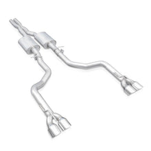 Laden Sie das Bild in den Galerie-Viewer, Stainless Works 15-19 Dodge Challenger 6.2L/6.4L Hemi 3in Redline Catback X-Pipe w/4in Quad Tips