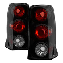 Laden Sie das Bild in den Galerie-Viewer, Spyder Cadillac Escalade 02-06 Euro Tail Lights Black Smoke ALT-YD-CE02-BSM