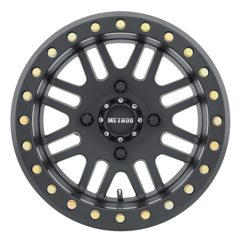 Method MR406 UTV Beadlock 14x8 4+4/0mm Offset 4x136 106mm CB Matte Black w/BH-H24100 Wheel