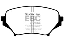 गैलरी व्यूवर में इमेज लोड करें, EBC 06-15 Mazda Miata MX5 2.0 Yellowstuff Front Brake Pads