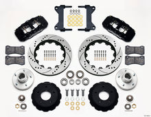 Carica l&#39;immagine nel visualizzatore di Gallery, Wilwood AERO6 Front Hub Kit 14.00 Drilled Chevy C-10 60-87 CPP Drop Spindle