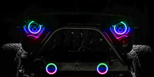Carica l'immagine nel visualizzatore di Gallery, Oracle Jeep Wrangler JK/JL/JT High Performance W LED Fog Lights - ColorSHIFT - Dynamic