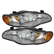 Carica l&#39;immagine nel visualizzatore di Gallery, Xtune Chevy Monte Carlo 00-05 Crystal Headlights Chrome HD-JH-CMC00-AM-C