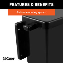 Load image into Gallery viewer, Curt 6in x 5-1/2in x 3-1/4in Breakaway Battery Case w/Lockable Tab