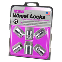 Laden Sie das Bild in den Galerie-Viewer, McGard Wheel Lock Nut Set - 5pk. (Cone Seat) M12X1.5 / 13/16 Hex / 1.28in. Length - Chrome