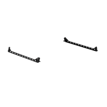 Cargar imagen en el visor de la galería, Road Armor TRECK Dual Lower 5-1/2-6ft Bed Accessory Rail Mounts - Tex Blk (Pair)
