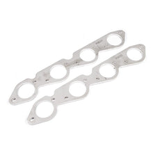 Laden Sie das Bild in den Galerie-Viewer, Stainless Works Big Block Chevy Round Port Header 304SS Exhaust Flanges 2-1/4in Primaries