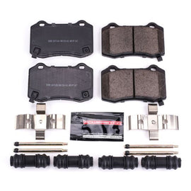 Power Stop 04-07 Cadillac CTS Rear Z23 Evolution Sport Brake Pads w/Hardware - 2to4wheels