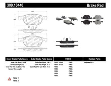 Carica l&#39;immagine nel visualizzatore di Gallery, StopTech Performance 04-09 Mazda 3 Front Brake Pads