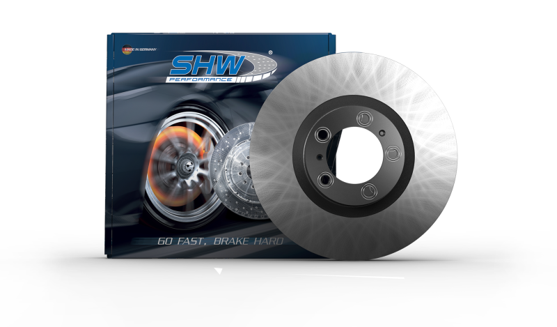 SHW 03-20 Bentley Continental GT 6.0L Front Smooth Monobloc Brake Rotor
