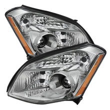 Cargar imagen en el visor de la galería, Xtune Nissan Maxima (Halogen Only) 07-08 Crystal Headlights Chrome HD-JH-NM07-AM-C