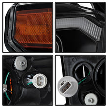 Laden Sie das Bild in den Galerie-Viewer, xTune 14-17? Toyota Tundra DRL LED Light Bar Proj Headlights - Black Smoke (PRO-JH-TTU14-LB-BSM)