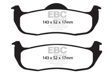 Laden Sie das Bild in den Galerie-Viewer, EBC 04-05 Infiniti QX56 5.6 Yellowstuff Rear Brake Pads