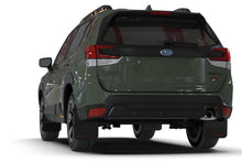 Carica l'immagine nel visualizzatore di Gallery, Rally Armor 2022 Subaru Forester (Incl. Wilderness) UR Black Mud Flap w/ White Logo